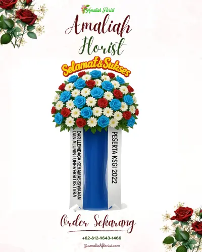 Standing Flower di Krematorium Oasis Lestari